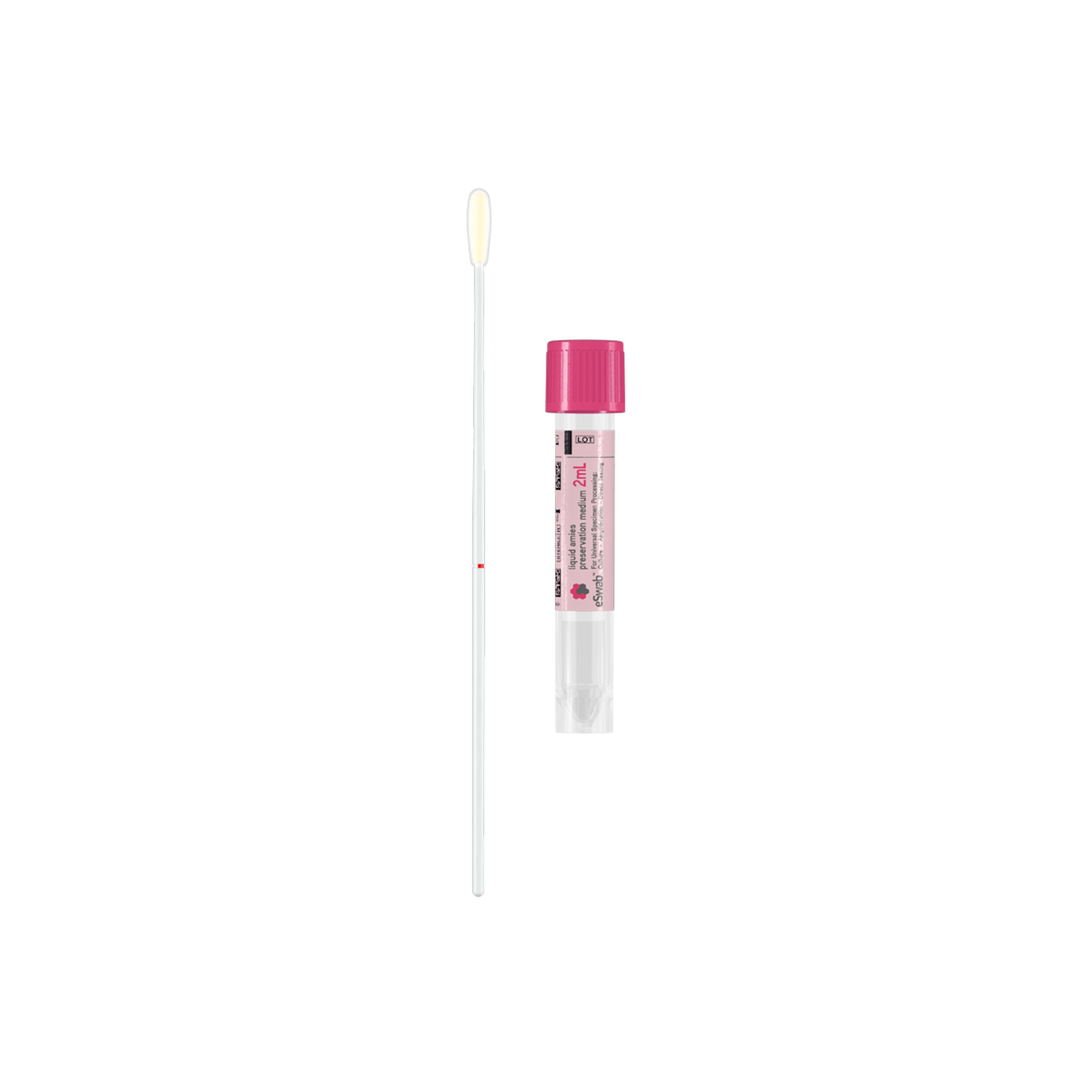 eSwab® regulär mit 2 mL flüss. Amies-Medium