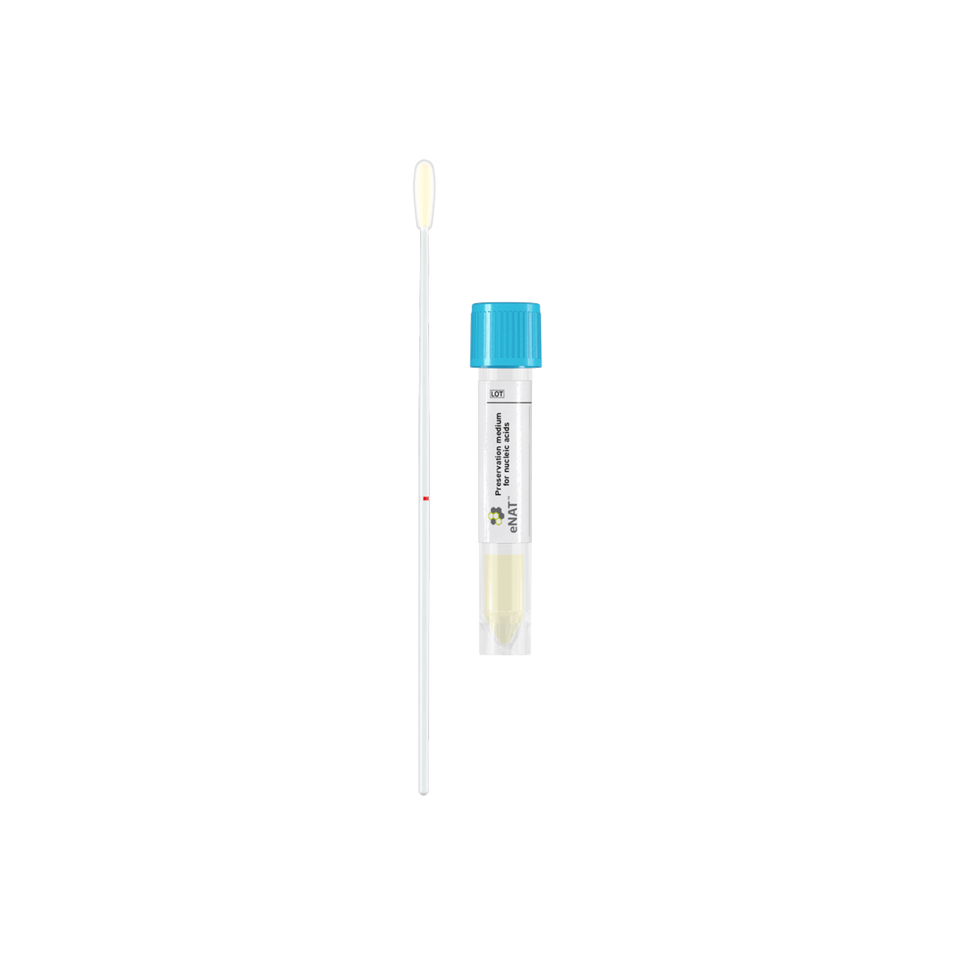 eNAT® Medium 2 mL + FLOQSwab regulär