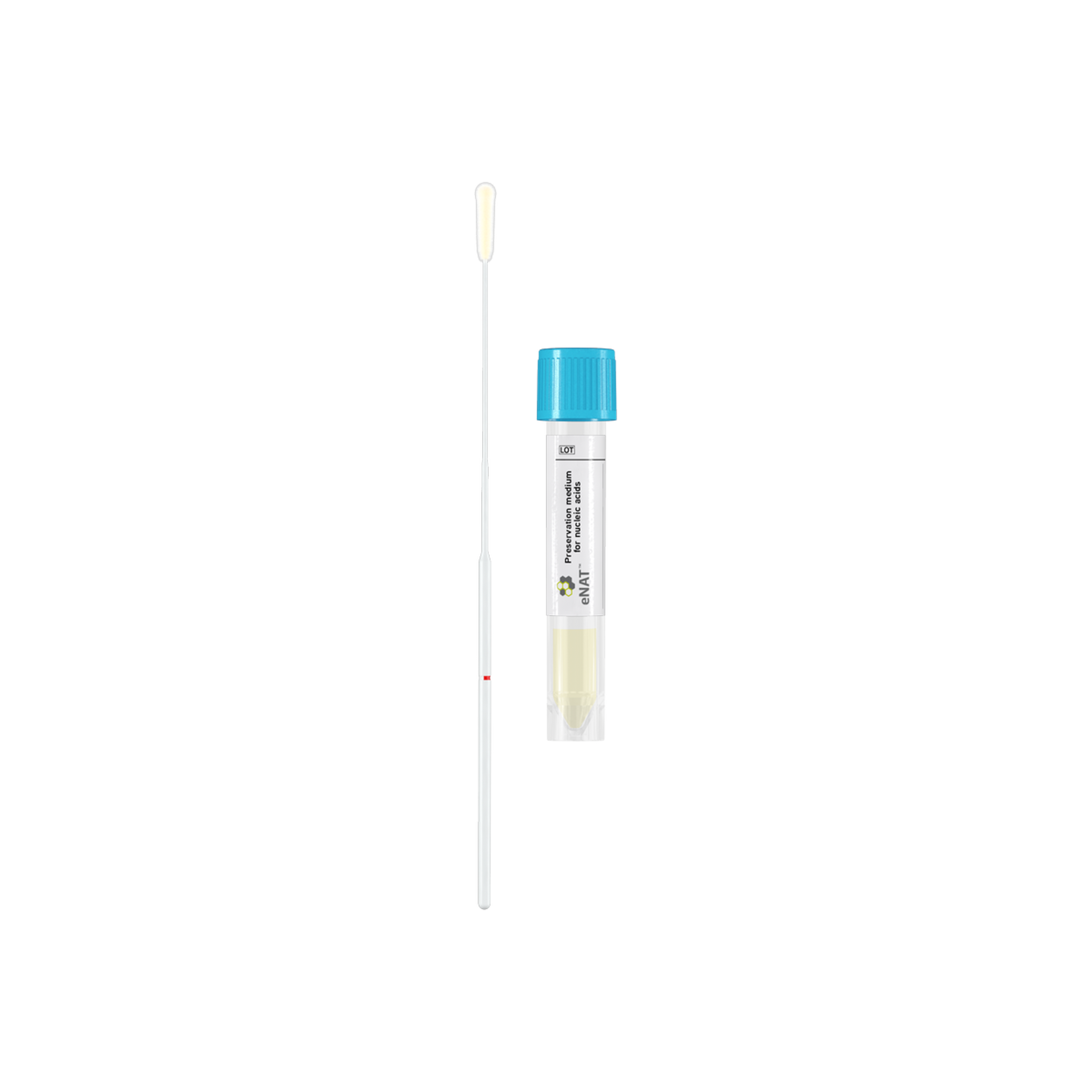 eNAT® Medium 2 mL + FLOQSwab nasopharyngeal
