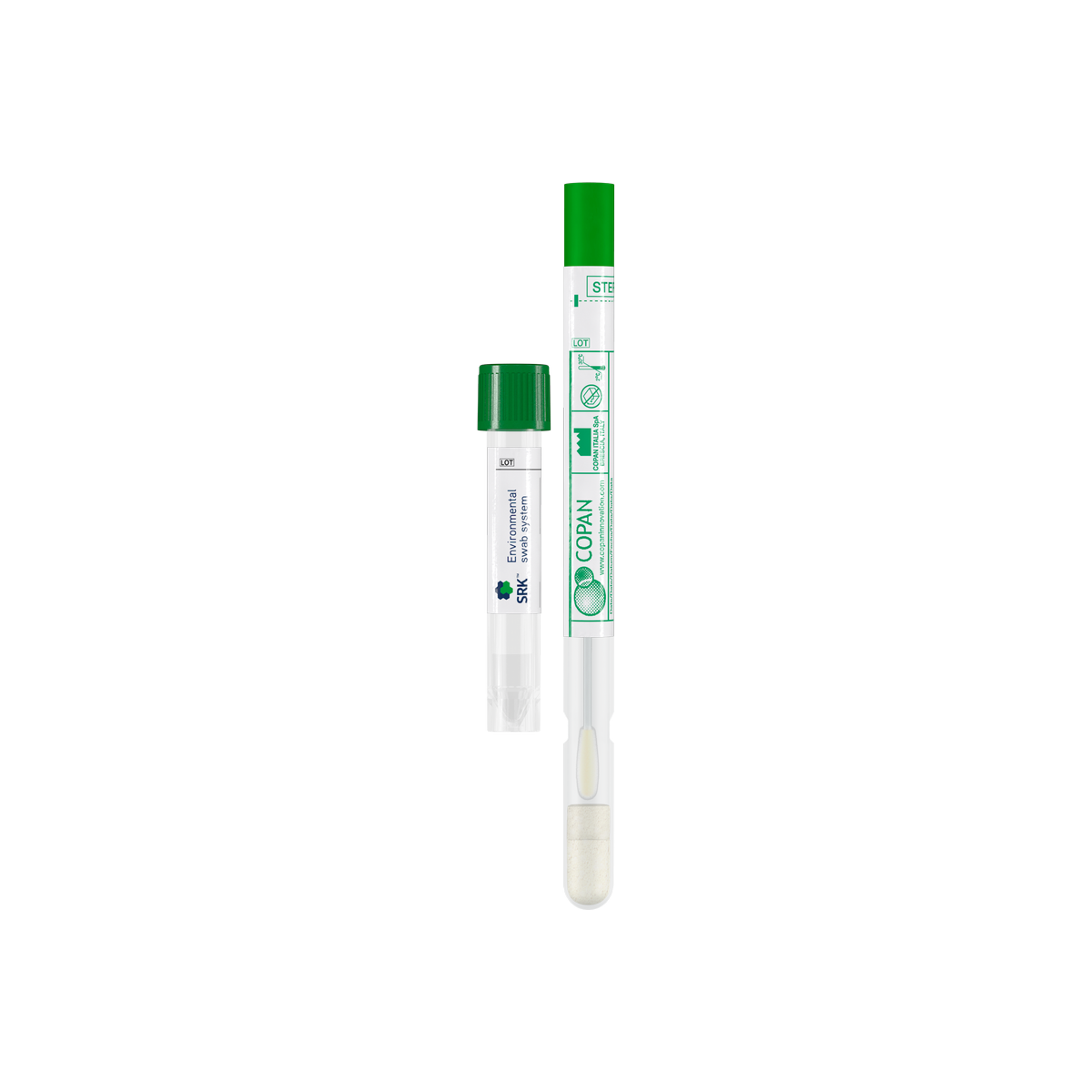 SRK® Medium 1mL im Röhrchen m. Schwämmchen + FLOQSwab + Extra-Röhrchen mit SRK®