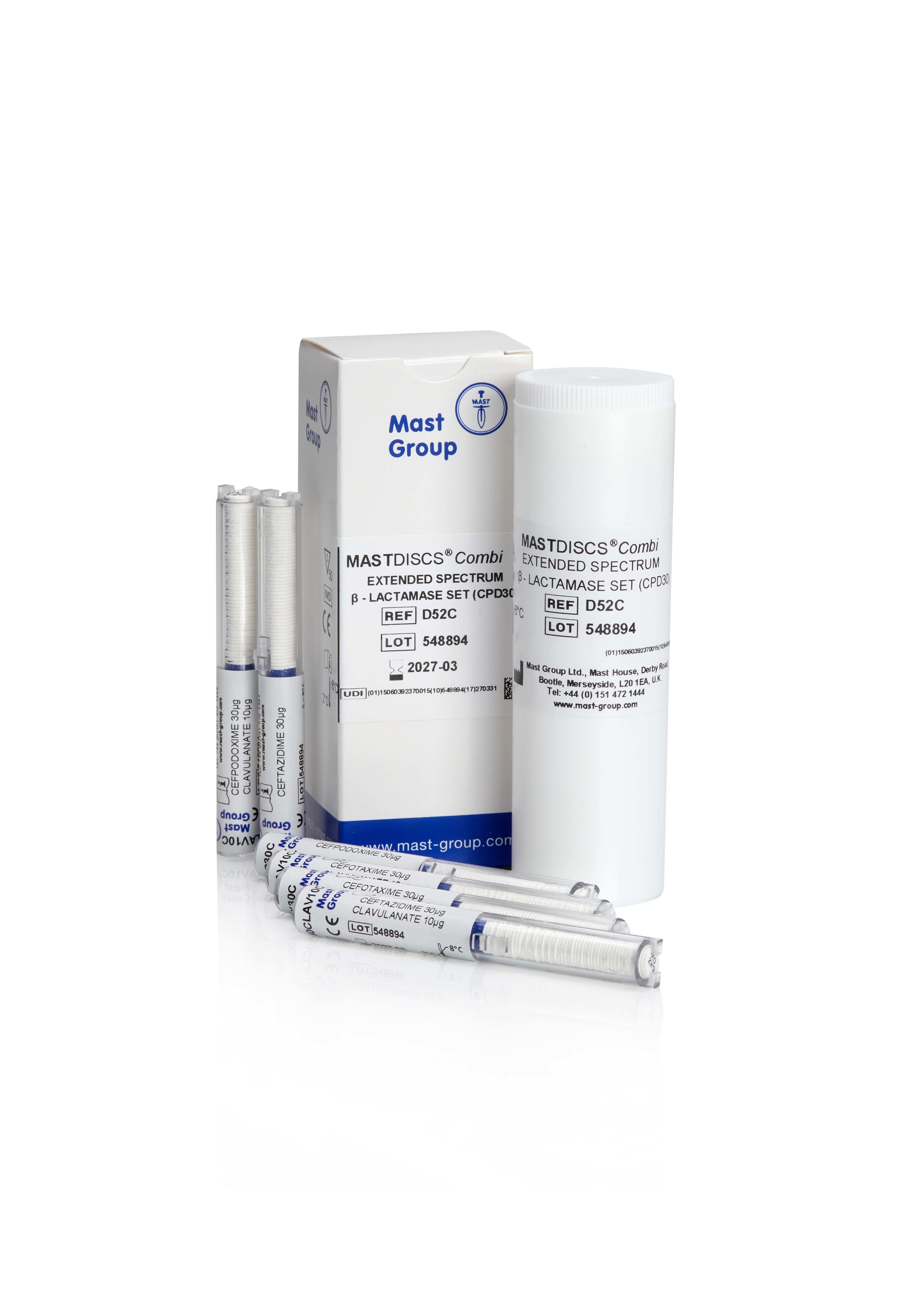 MASTDISCS® Combi ESβL Detection Set (CPD 30)