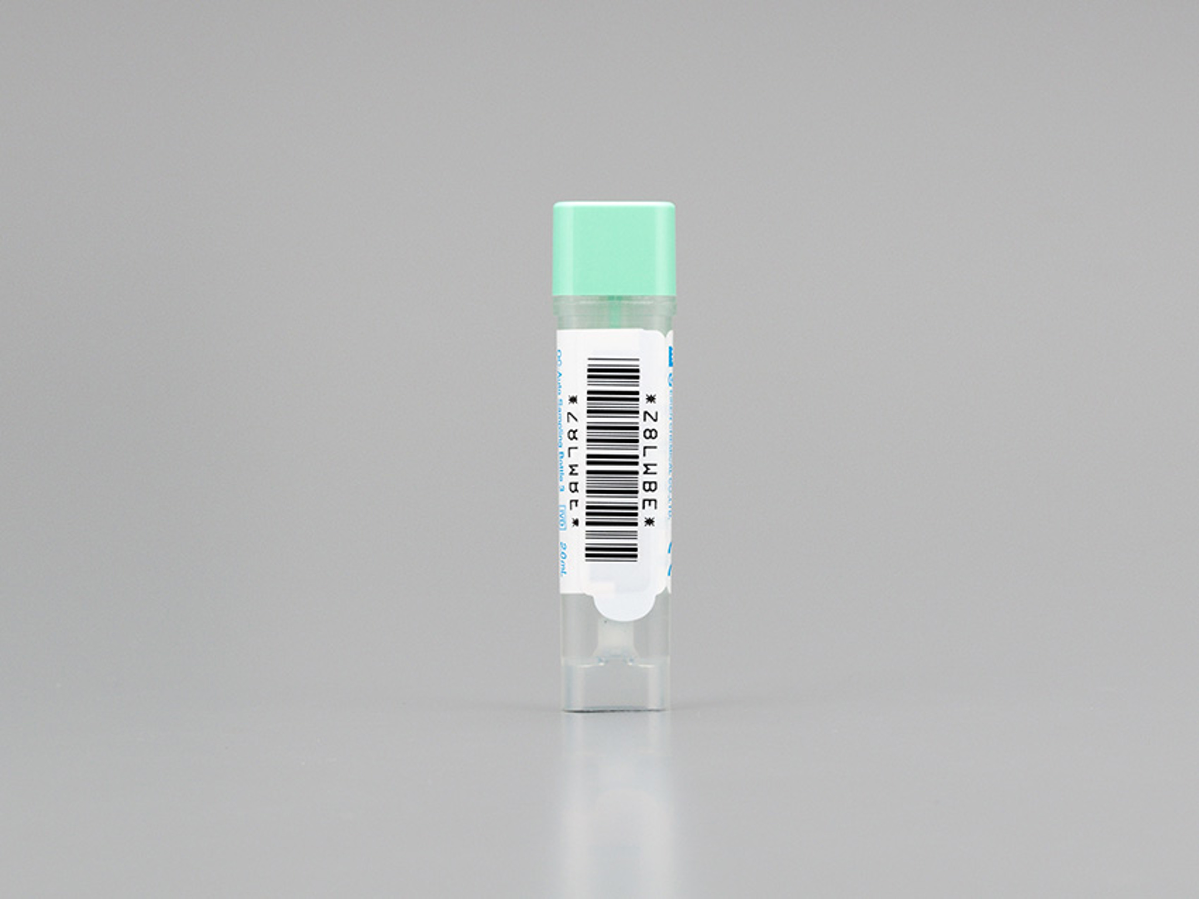 OC-Auto Proberöhrchen mit Barcode