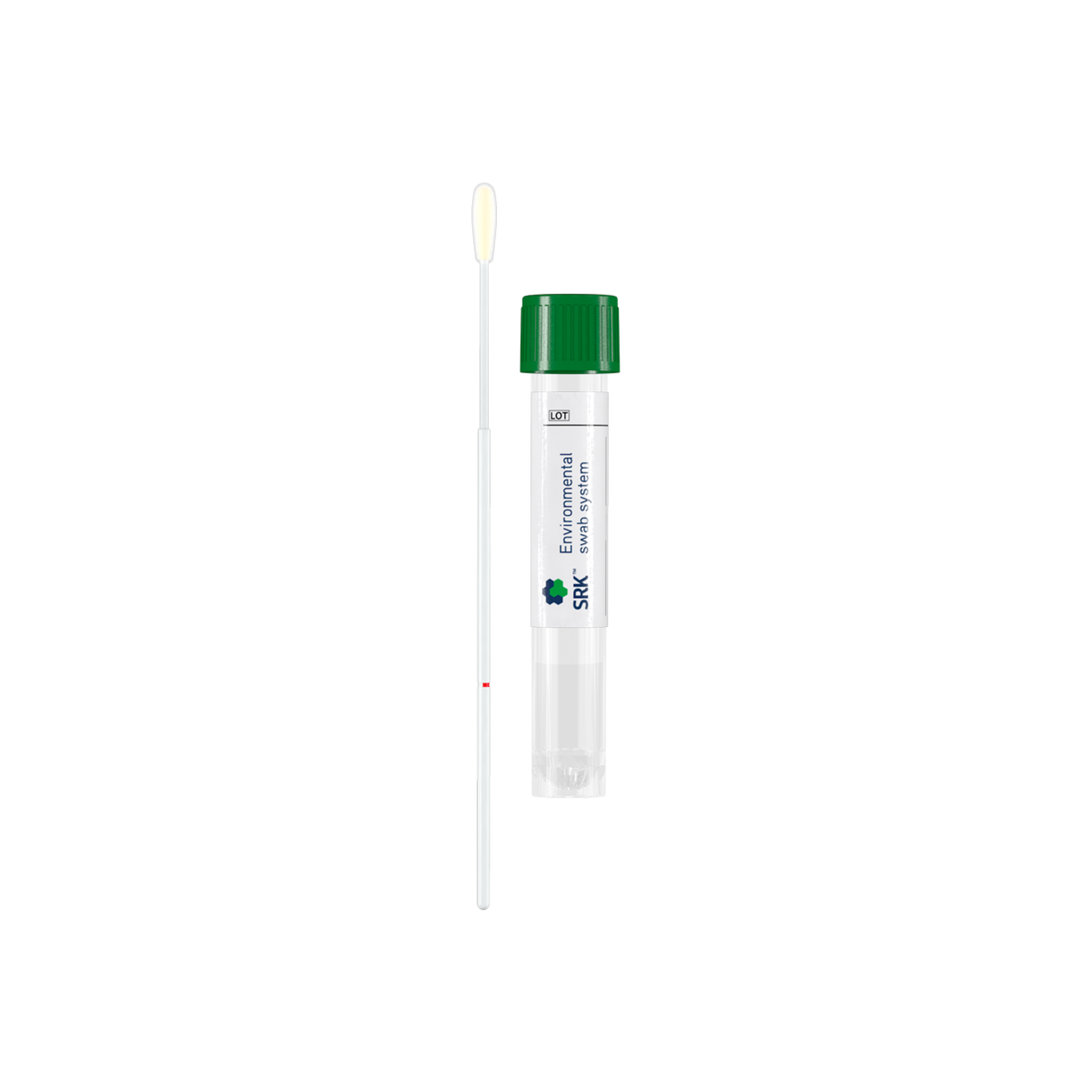 SRK® Medium 2,5 mL (Röhrchen 16x100) FLOQSwab regulär, dreifach verpackt, 200 Stück