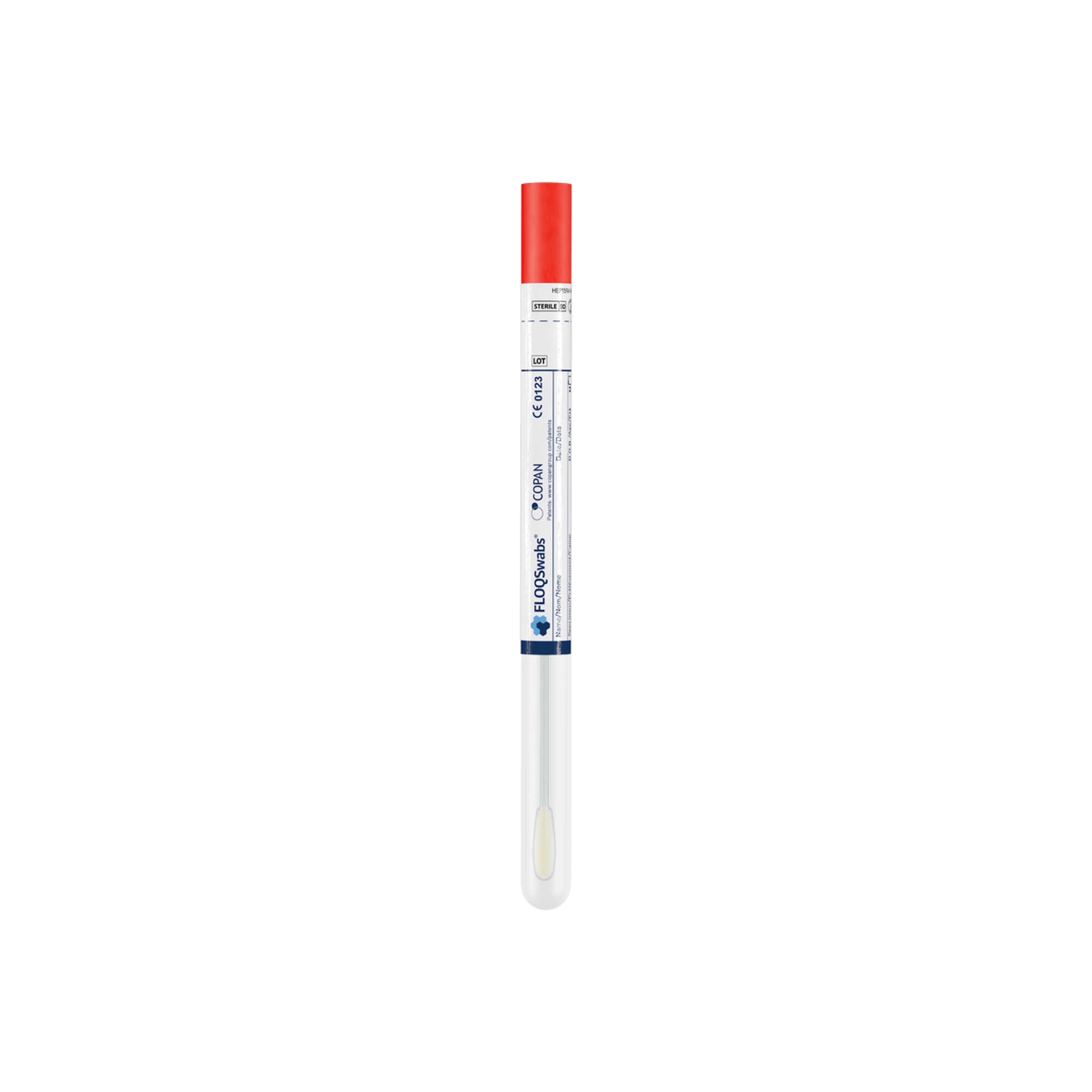 SVC FLOQSwab® regulär (80mm) im Röhrchen