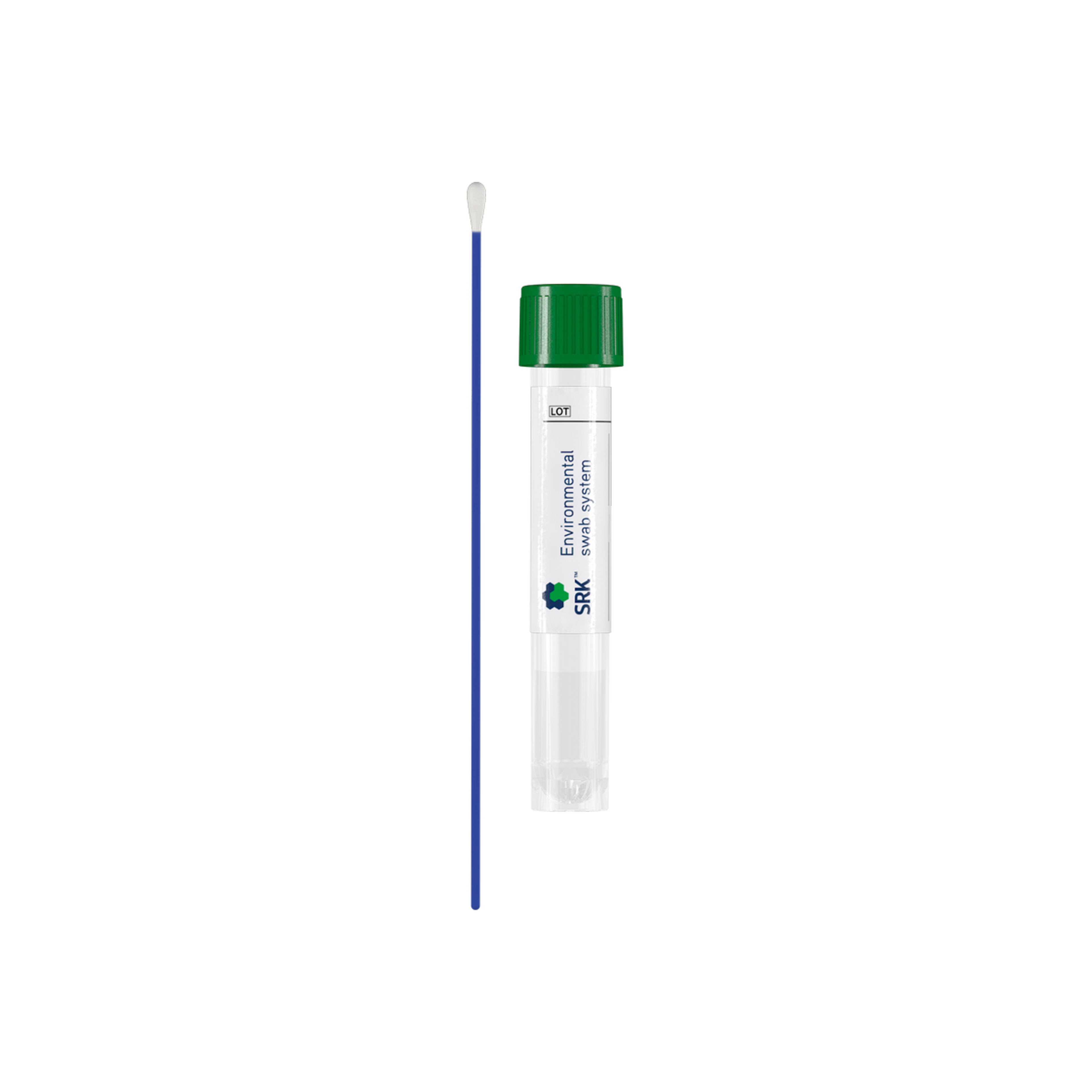SRK® Medium 2,5 mL (Röhrchen 16x100) und Viskose-Tupfer einzeln