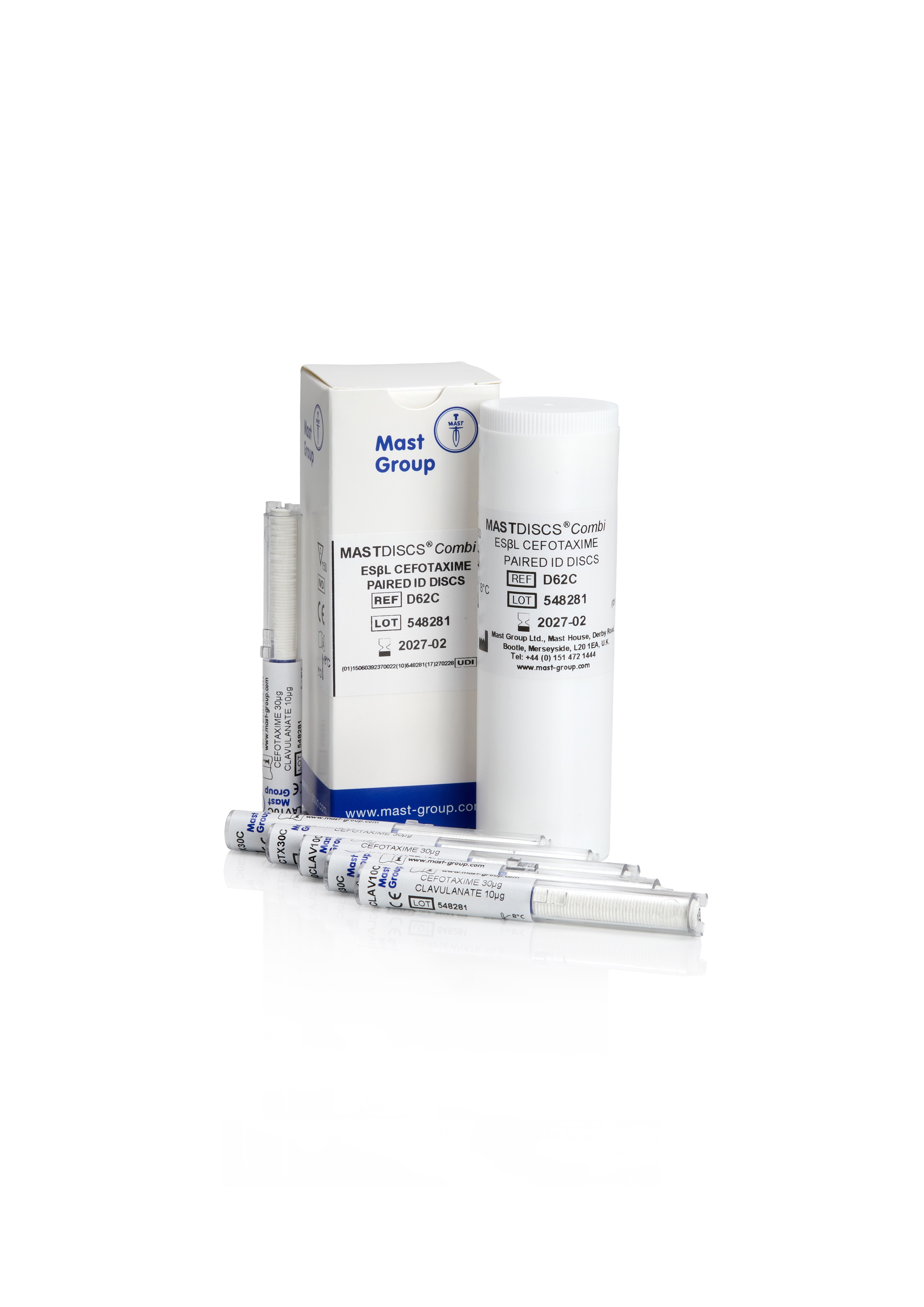 MASTDISCS® Combi Cefotaxime ESBL ID Set
