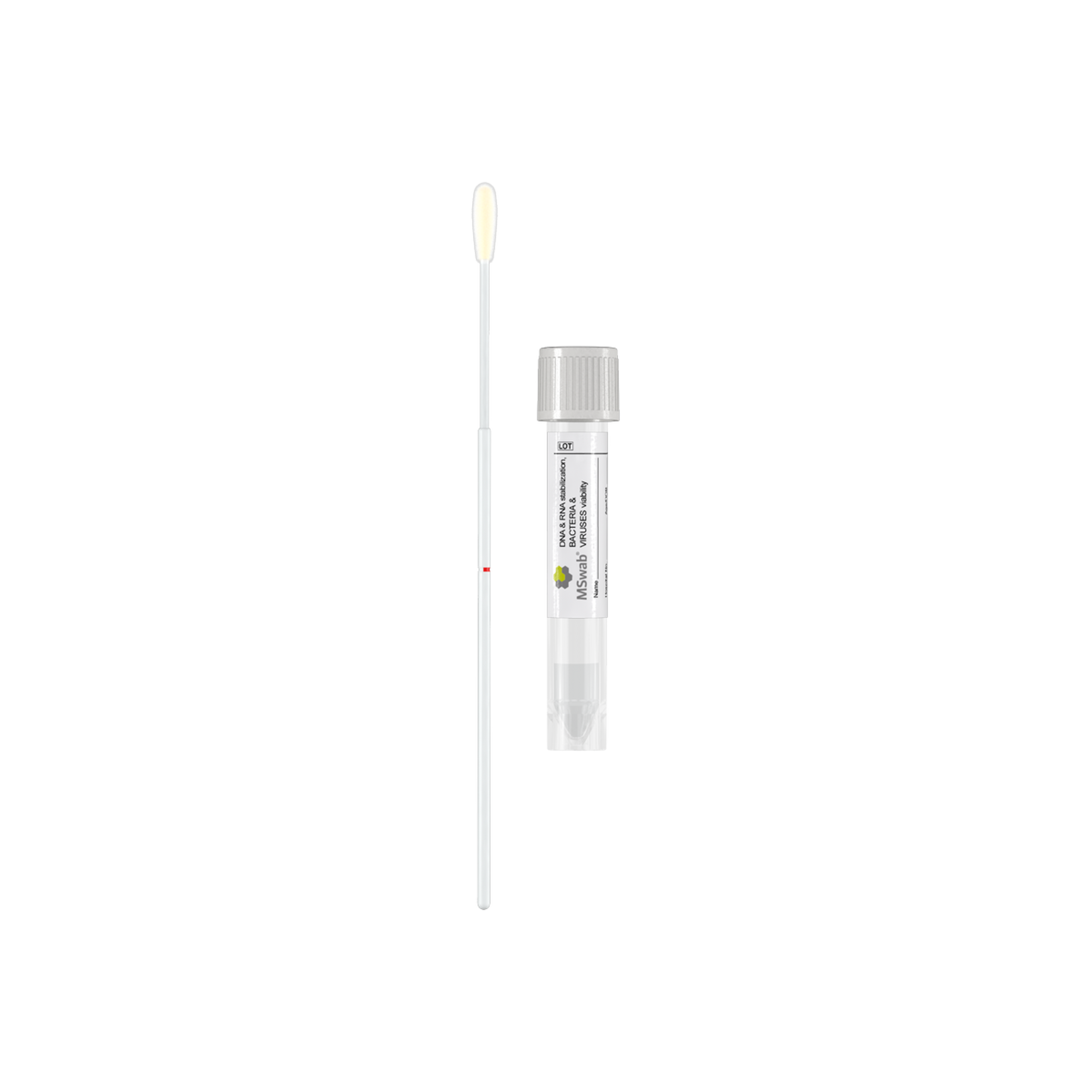 MSwab®-Medium 1 mL + FLOQSwab FLOQSwab regulär