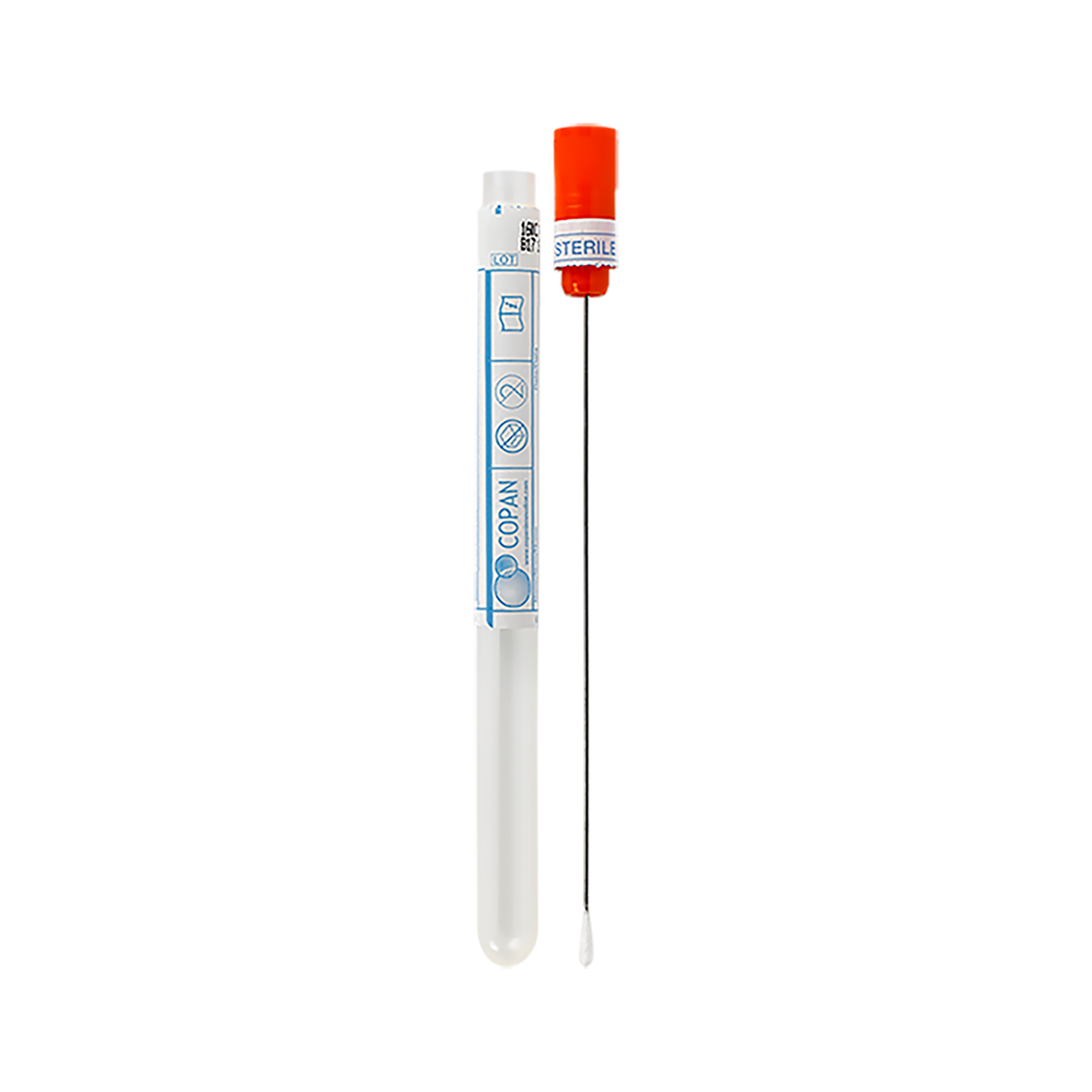 ECOUV SWAB  TIGE ALUMINIUM - BOUCHON JAUNE