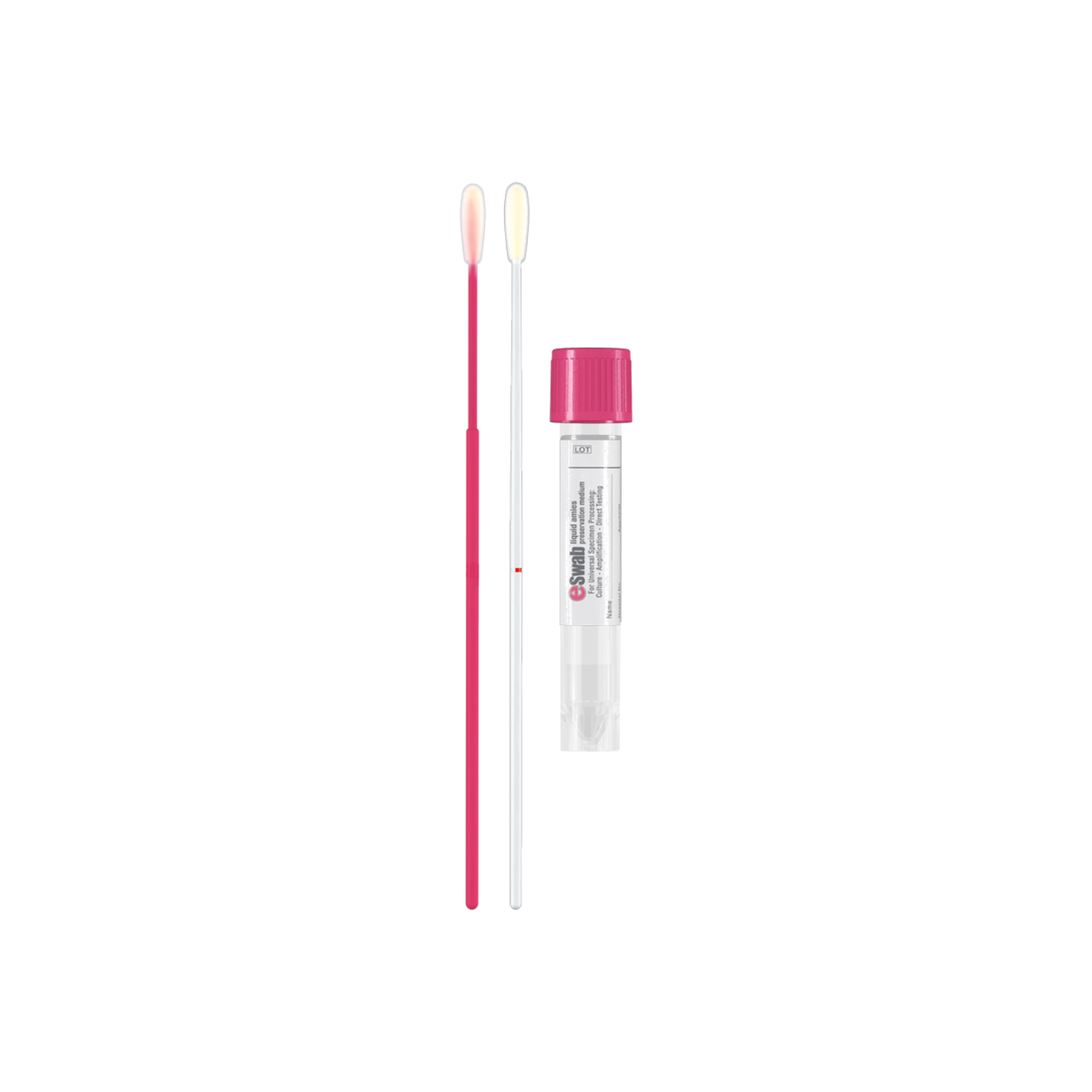 eSwab® mit 2 FLOQSwabs regulär, 1 mL flüss. Amies-Medium