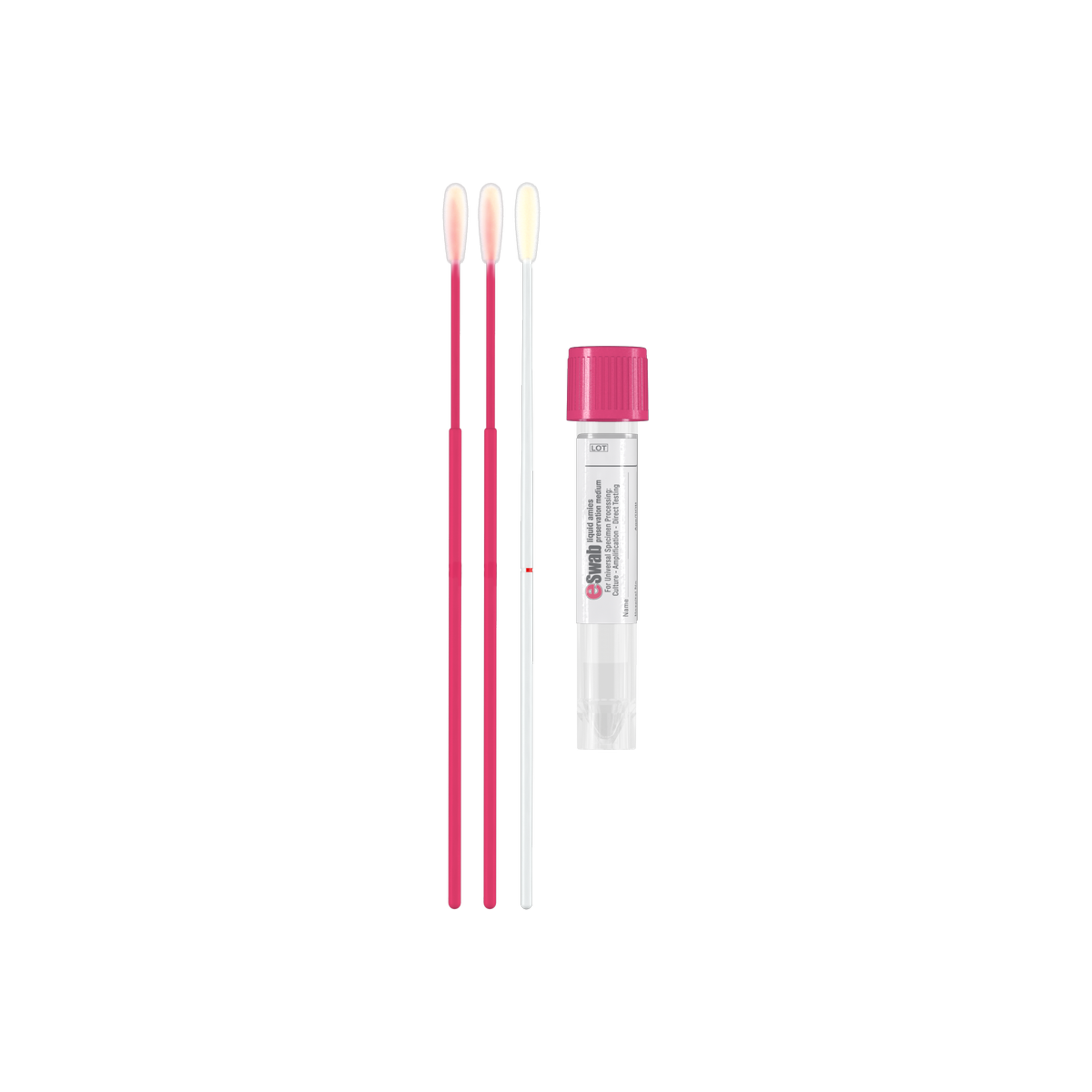 eSwab® mit 3 FLOQSwabs regulär, 1 mL flüss. Amies-Medium