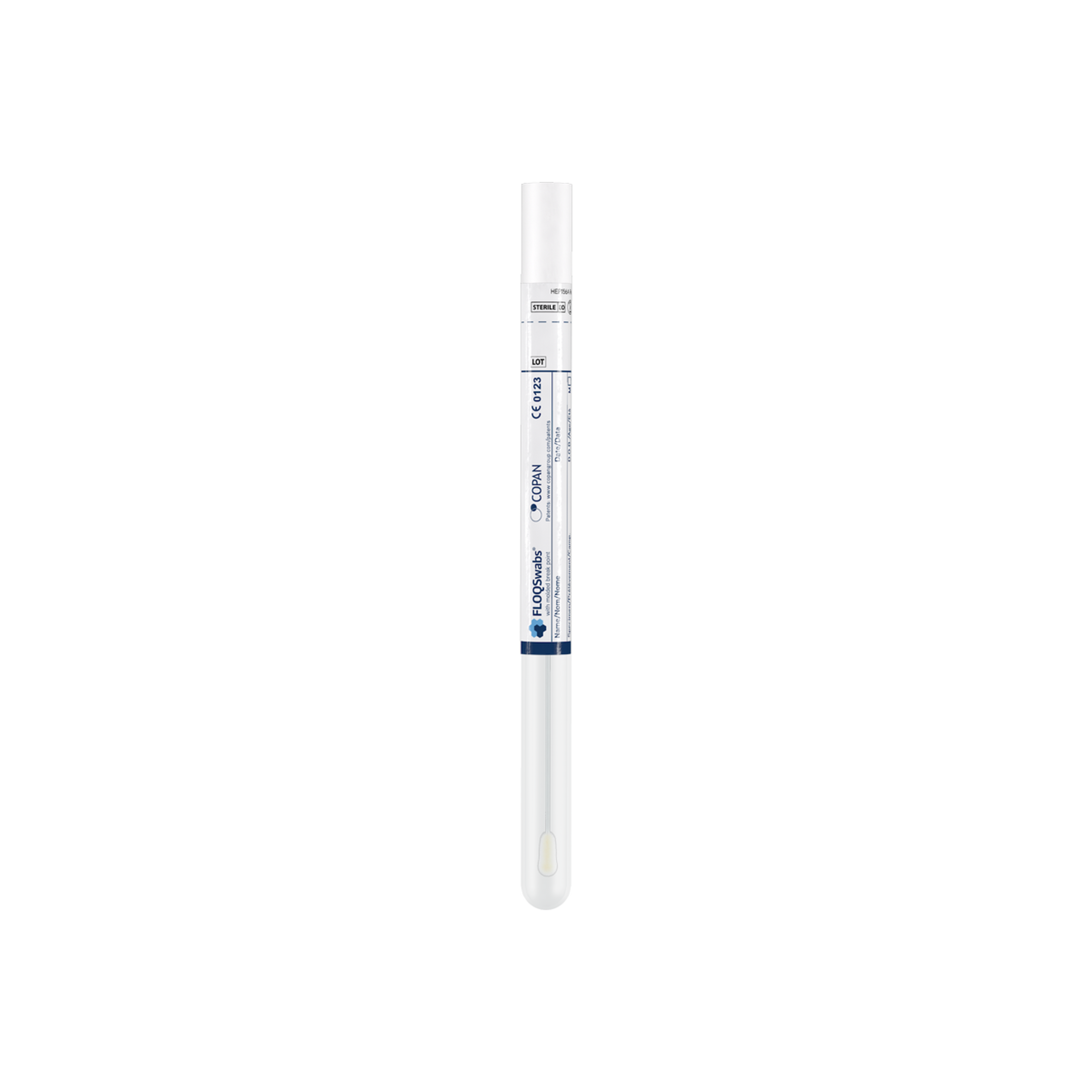 ECOUVILLON FLOQ NYLON ULTRA MINITIP PEDIA TUBE SEC BREAKPOINT 100MM