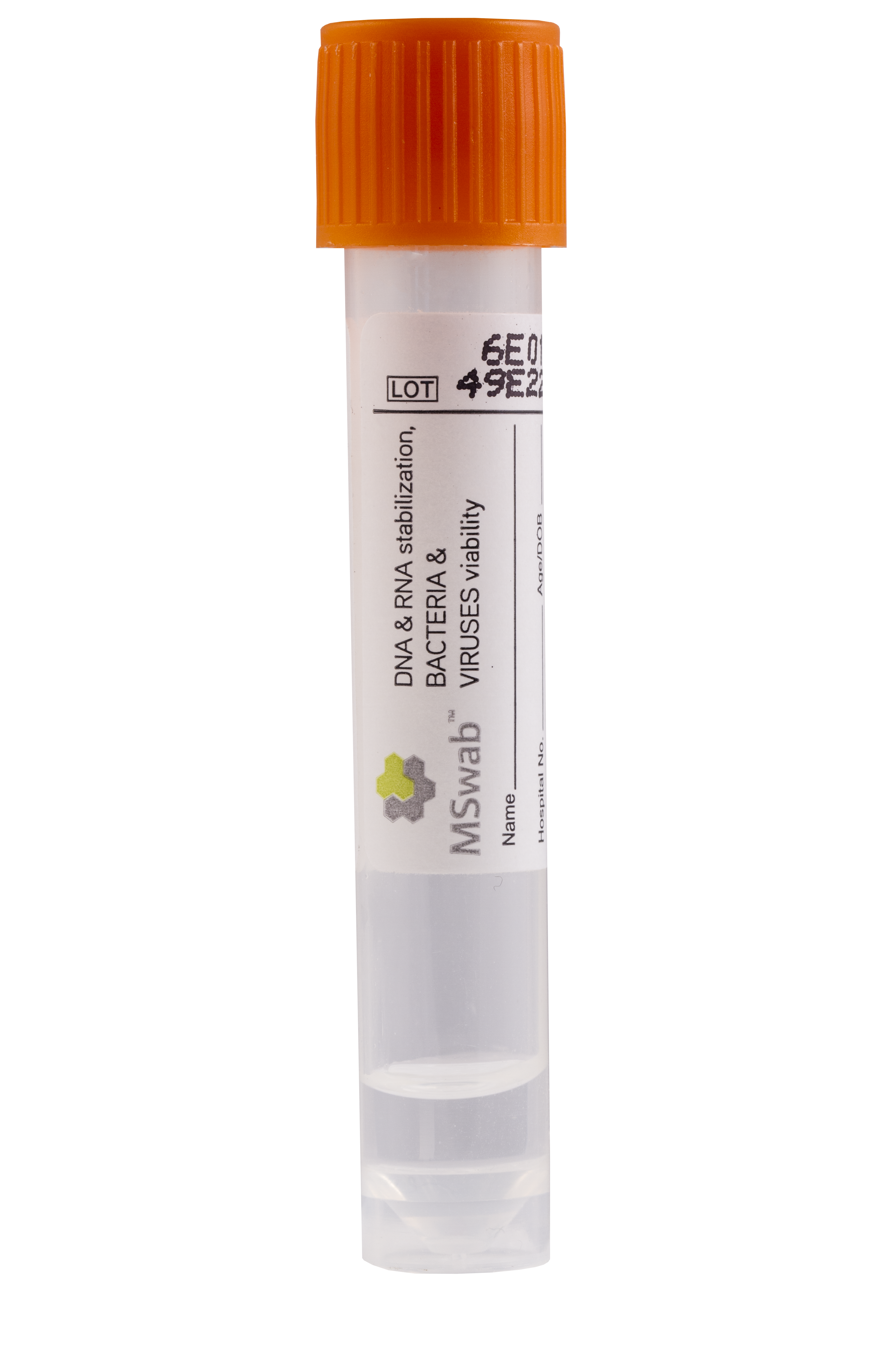 MSwab®-Medium 1,6 mL + FLOQSwab regulär