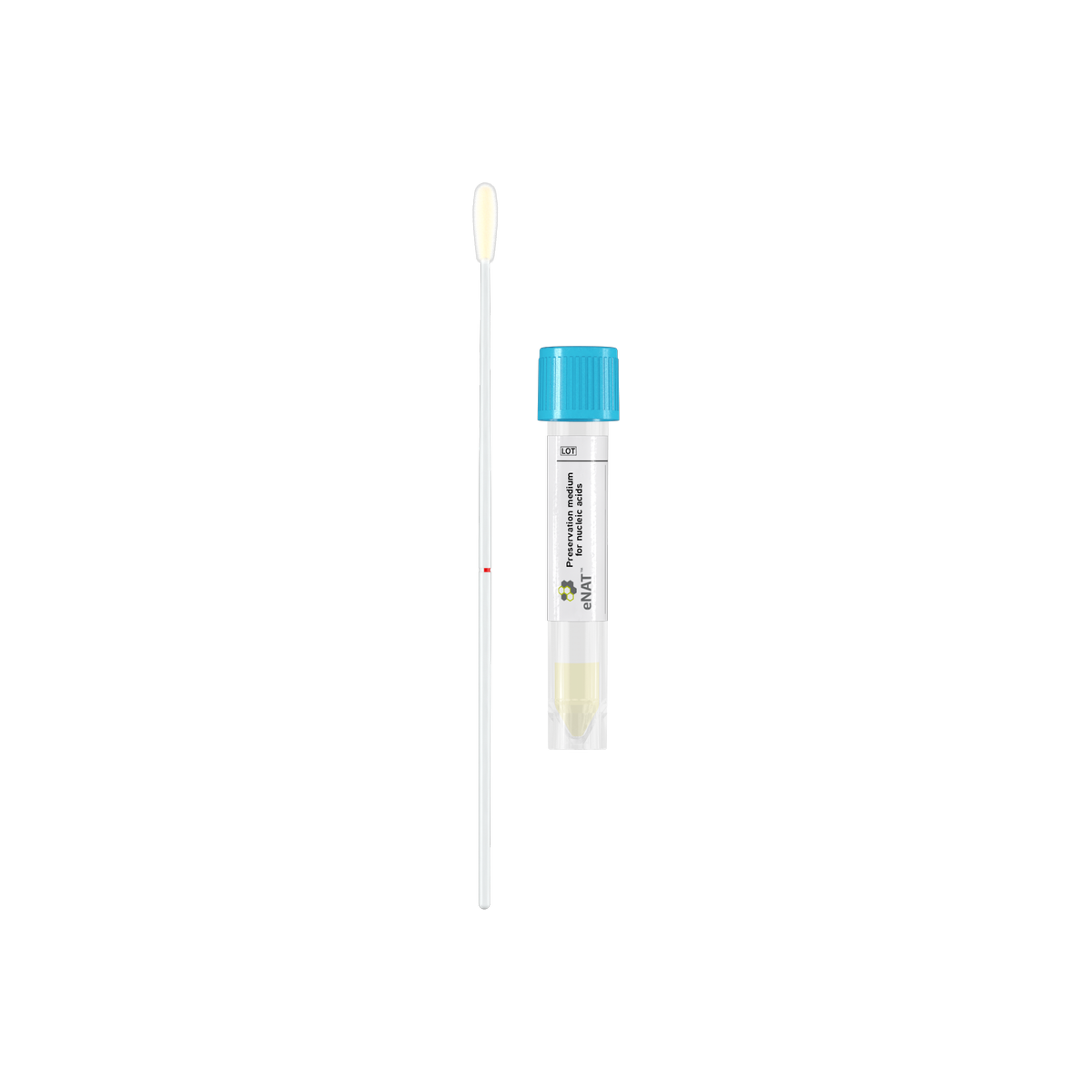 eNAT® Medium 1 mL + FLOQSwab regulär