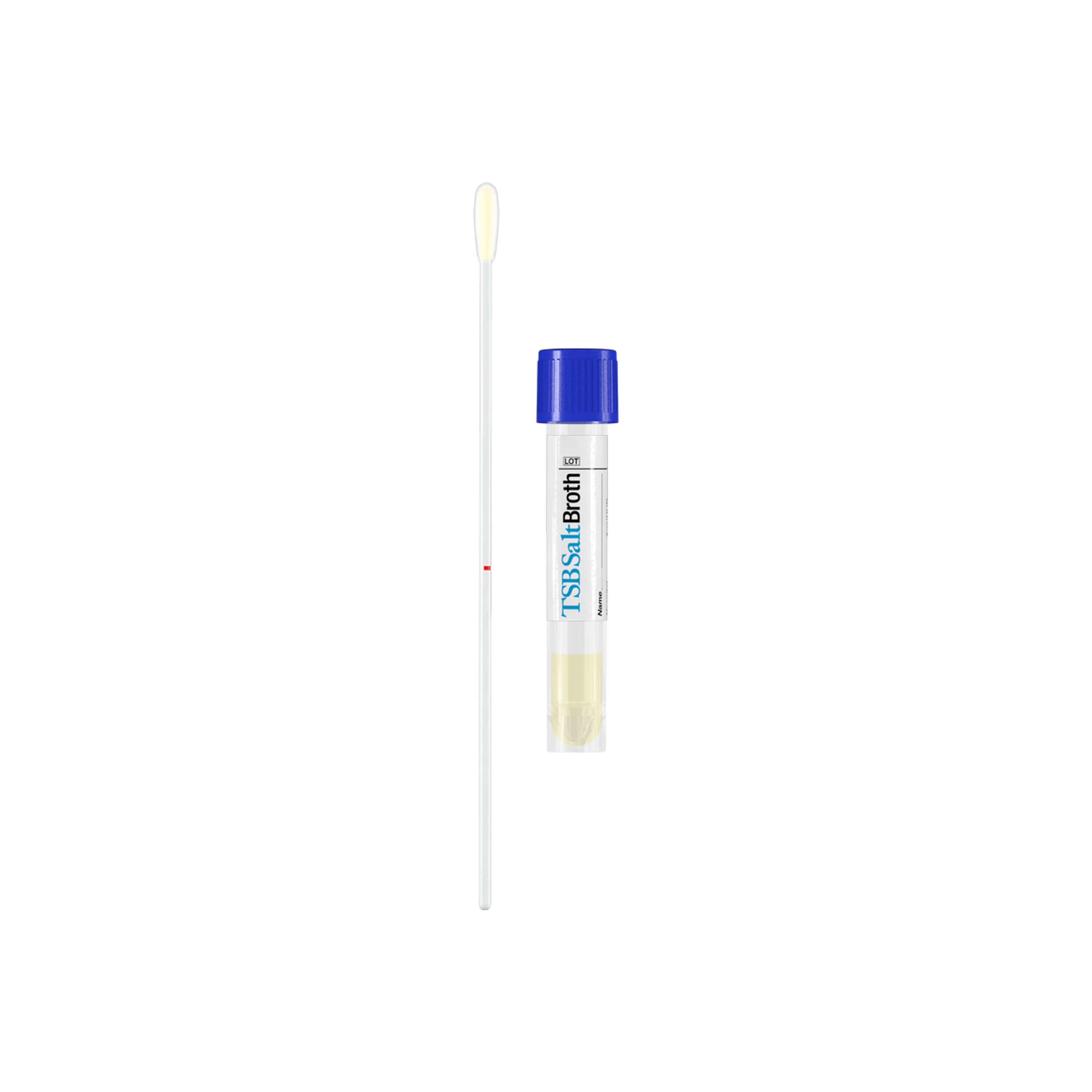 TSB™ mit 2,5 % NaCl, 2 mL + FLOQSwab® regulär