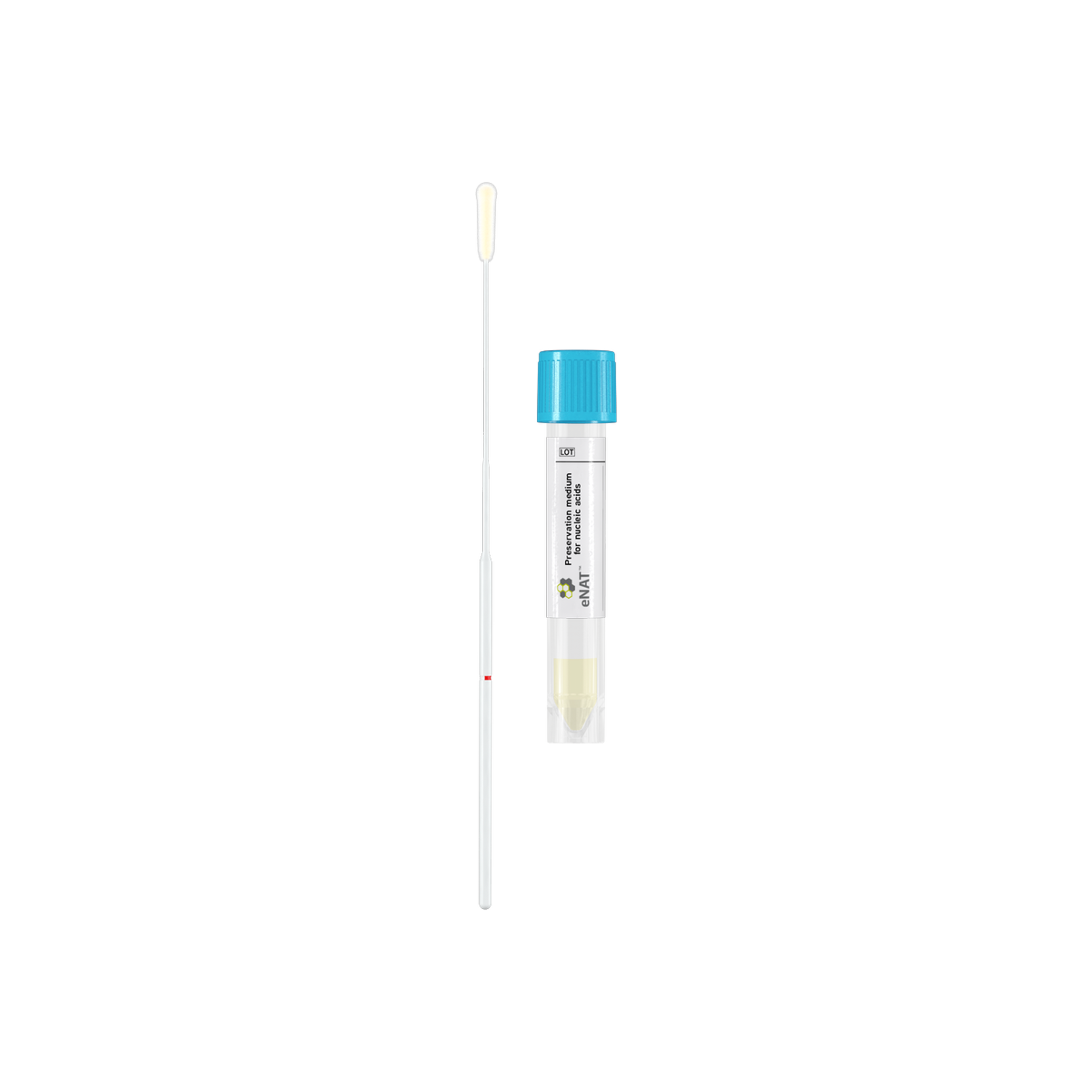 eNAT® Medium 1 mL + FLOQSwab nasopharyngeal
